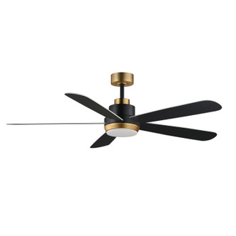 Maxim - 88828BKGLD - 60 Ceiling Fan - Petals - Black / Gold