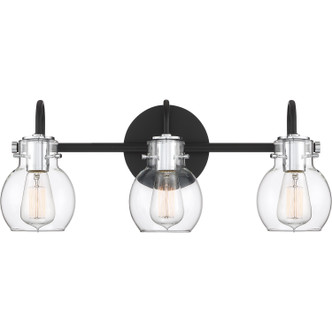 Quoizel - ANW8603EK - Three Light Bath Fixture - Andrews - Earth Black