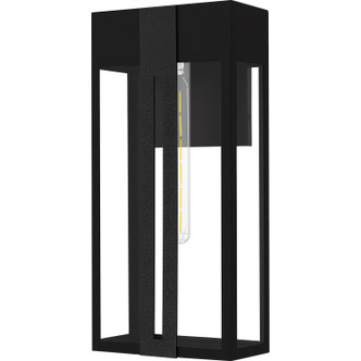 Boswell One Light Outdoor Wall Lantern (BSW8409MBK)