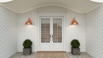 Jameson One Light Outdoor Wall Mount (JAM8414AC)