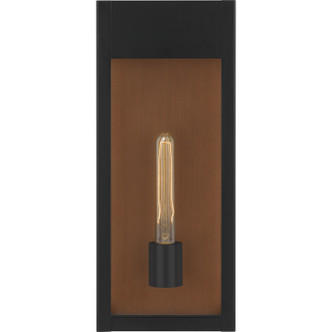 Maren One Light Outdoor Wall Mount (MAE8408MBK)