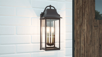 Manning Two Light Outdoor Wall Mount (MAN8409WT)