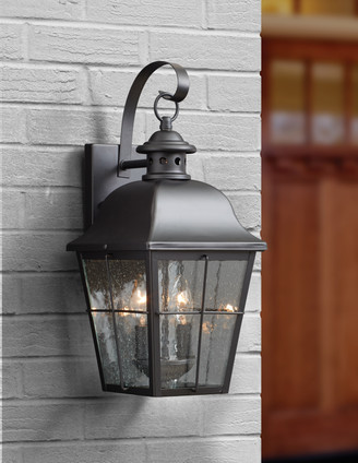 Millhouse Two Light Outdoor Wall Lantern (MHE8409K)