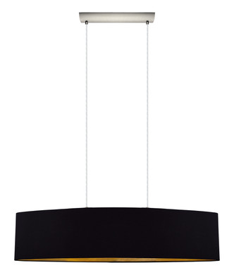 Eglo USA - 31616A - Two Light Pendant - Maserlo - Satin Nickel