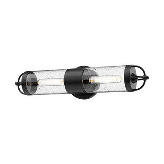 Lancaster Two Light Outdoor Wall Lantern (EW461102BKCB)