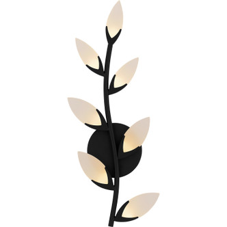 Flores LED Wall Sconce (PCFLR8708MBK)