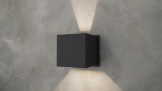 ET2 - E41308-BZ - LED Wall Sconce - Alumilux Cube - Bronze