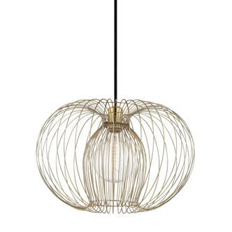 Mitzi - H181701L-PB - One Light Pendant - Jasmine - Polished Brass