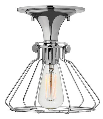 Hinkley - 3114CM - One Light Flush Mount - Congress - Chrome