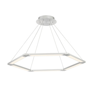 W.A.C. Lighting - PD-14032-AL - LED Chandelier - Lune - Brushed Aluminum