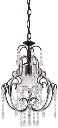Minka-Lavery - 3123-489 - One Light Mini Chandelier - Taylor Bronze