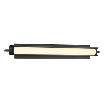 George Kovacs - P1553-66A-L - LED Wall Mount - Trizay - Coal Black