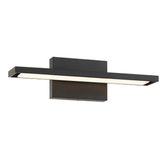 George Kovacs - P5580-66A-L - LED Bath Vanity - Parallel - Coal Black