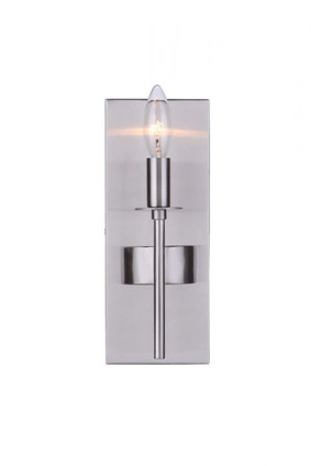 Larrson One Light Wall Sconce (54361-BNK)