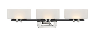 Minka-Lavery - 3013-572-L - LED Bath Light - Drury Bath - Polished Nickel And Coal