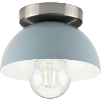 Progress Lighting - P350217-164 - One Light Flush Mount - Eva - Coastal Blue
