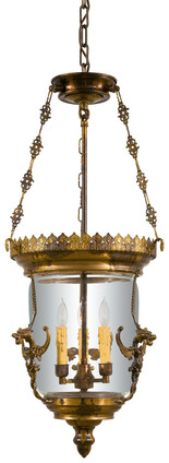 Metropolitan - N2336-OXB - Three Light Pendant - Metropolitan - Oxide Brass