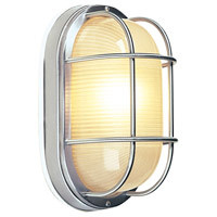 Craftmade - Z397-SS - One Light Flushmount - Bulkheads Oval and Round - Stainless Steel