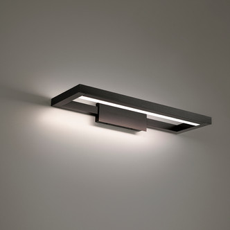 W.A.C. Lighting - WS-89128-30-BK - LED Bath - View - Black