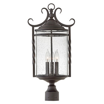 Hinkley - 1141OL-CL - LED Post Top or Pier Mount Lantern - Casa - Olde Black