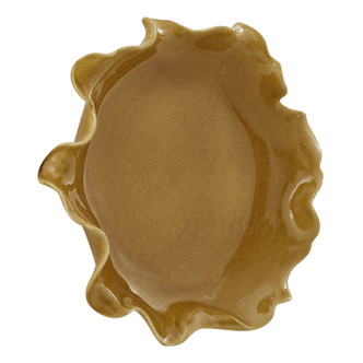 Golden Crest Ruffle Bowl (18392)