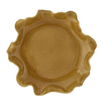 Golden Crest Ruffle Bowl (18392)