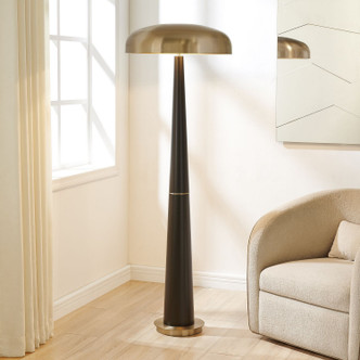 Uttermost - 30738-1 - Three Light Floor Lamp - Davis - Black