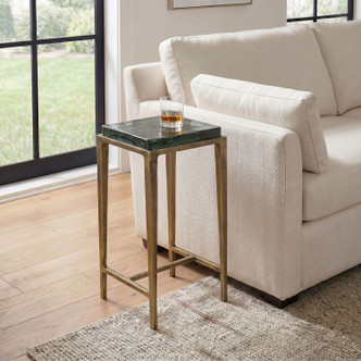 Uttermost - 50596 - Accent Table - Preston - Antique Brass