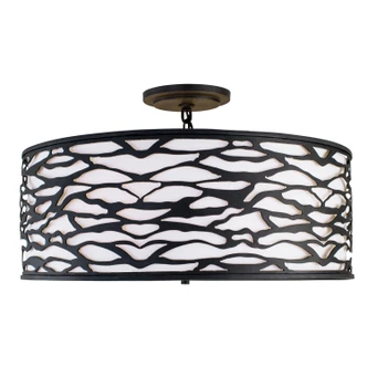 Kato Five Light Convertible Semi-Flush/Pendant (348S05CB)
