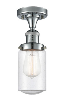 Innovations - 517-1CH-PC-G314 - One Light Semi-Flush Mount - Franklin Restoration - Polished Chrome