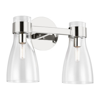 Moritz Two Light Bath Fixture (AEV1002PN)