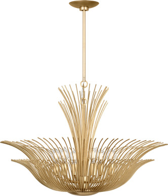 Dorelle Six Light Chandelier (LXC1196GD)