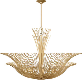 Visual Comfort Studio - LXC1218GD - Eight Light Chandelier - Dorelle - Gild | Gild