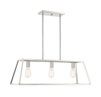 Denton Three Light Linear Chandelier (1-326-3-109)