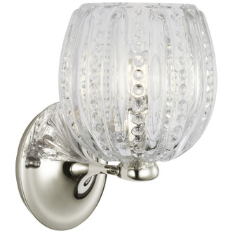 Visual Comfort Signature - ARN 2465PN-CG - LED Bath Sconce - Lazari - Polished Nickel