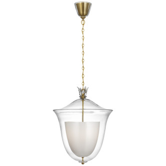 Visual Comfort Signature - ARN 5137HAB-CG/WG - LED Pendant - Varenna - Hand-Rubbed Antique Brass