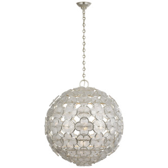 Visual Comfort Signature - ARN 5165BSL-SEG - LED Chandelier - Serliana - Burnished Silver Leaf