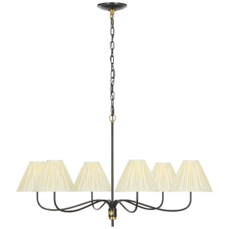 Visual Comfort Signature - CHC 5710BZ/AB-SP - LED Chandelier - Hollings - Bronze and Antique-Burnished Brass