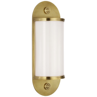 Visual Comfort Signature - CHD 2070AB-WG - LED Bath Sconce - Newfield - Antique-Burnished Brass