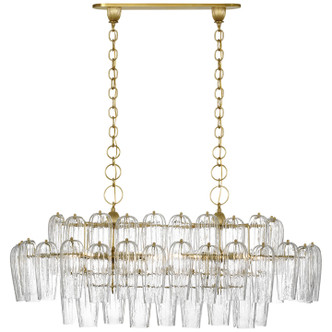 Visual Comfort Signature - TOB 5298HAB-SG - LED Chandelier - Charmain - Hand-Rubbed Antique Brass