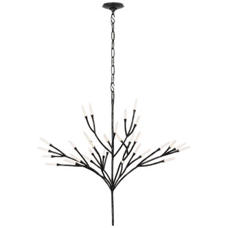 Visual Comfort Signature - TOB 5360WBK-EC - LED Chandelier - Tirucalli - Waxed Black