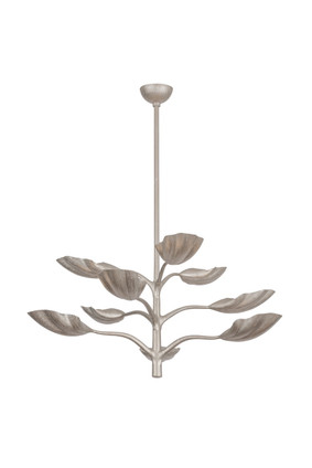 Corbett Lighting - 114-42-TWL - Nine Light Chandelier - Ankara - Textured Warm Silver Leaf
