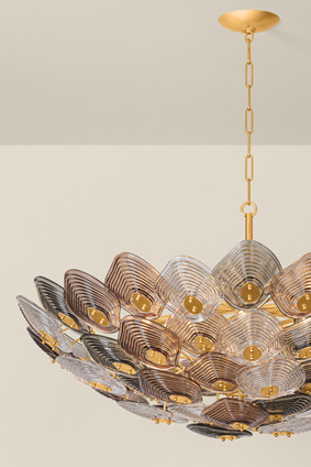 Rubellite 22 Light Chandelier (597-50-VGL)