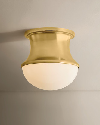 Aldrich One Light Flush Mount (7241-AGB)