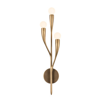 Hudson Valley - 9603-PGL - Three Light Wall Sconce - Labra - Patina Gold Leaf