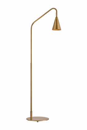 Hudson Valley - L6561-PBR - One Light Floor Lamp - Lumberland - Patina Brass