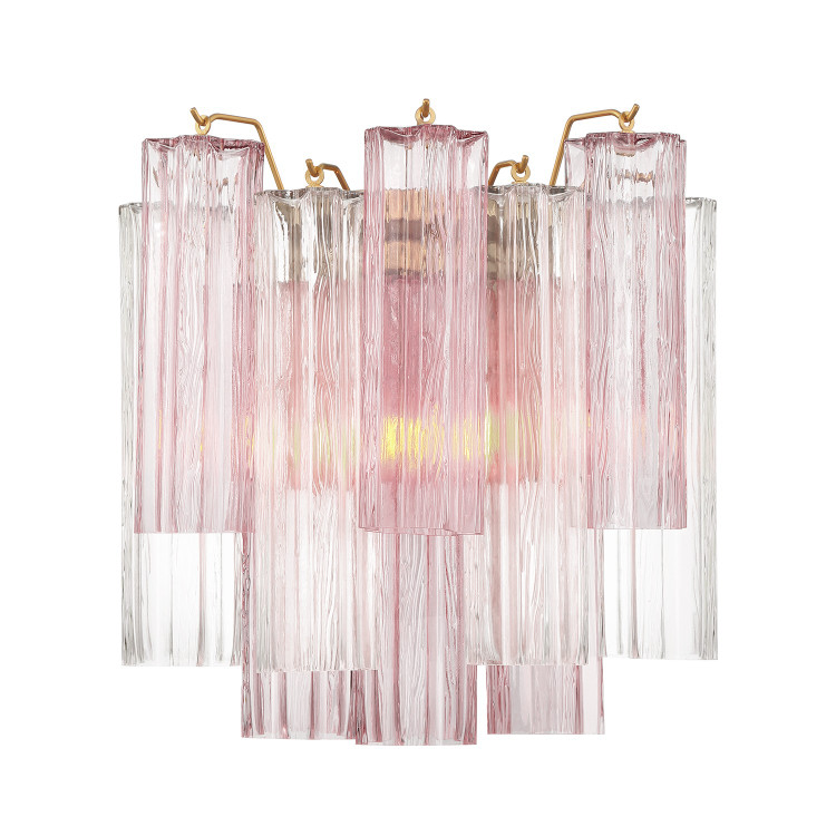 Crystorama - ADD-303-AG-SP - Two Light Wall Sconce - Addis - Aged Brass
