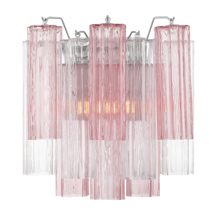 Crystorama - ADD-303-CH-SP - Two Light Wall Sconce - Addis - Polished Chrome