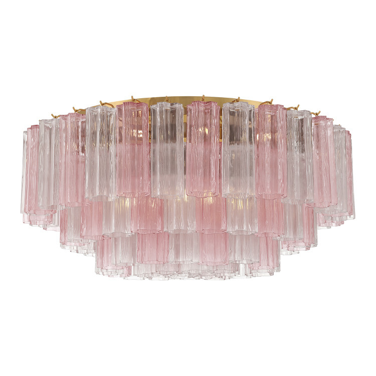 Crystorama - ADD-331-AG-SP - 16 Light Flush Mount - Addis - Aged Brass