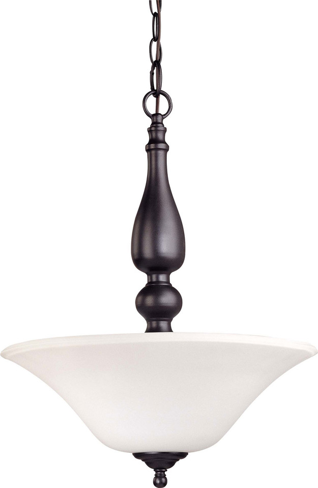 Nuvo Lighting - 60-1848 - Three Light Pendant - Dupont - Dark Chocolate Bronze